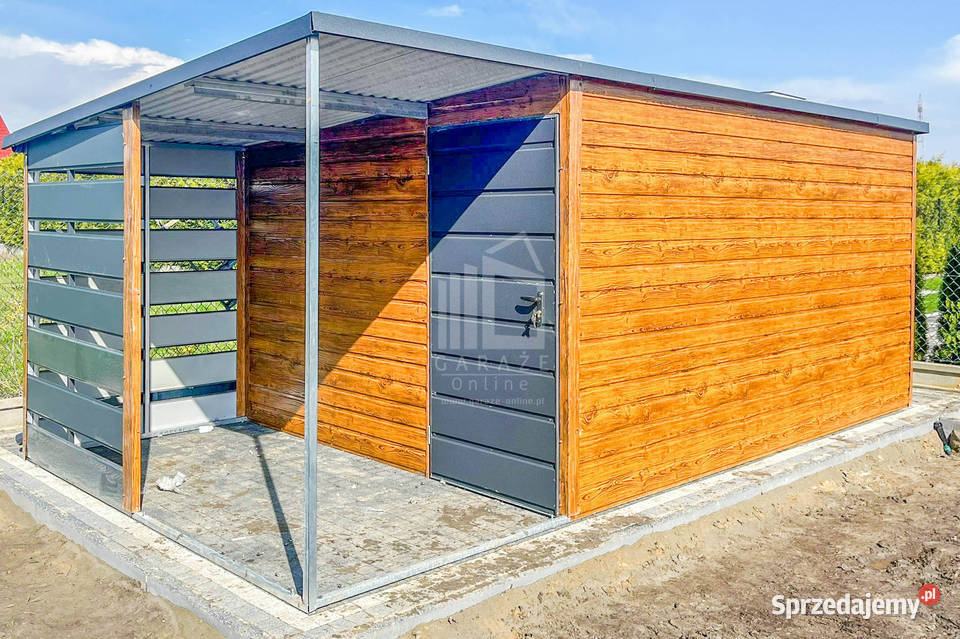 Schowek Domek Ogodowy 45x3m wiata 15m drzwi Nowogard