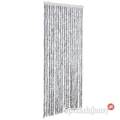 vidaXL Zasłona przeciwko owadom srebrna 56x200