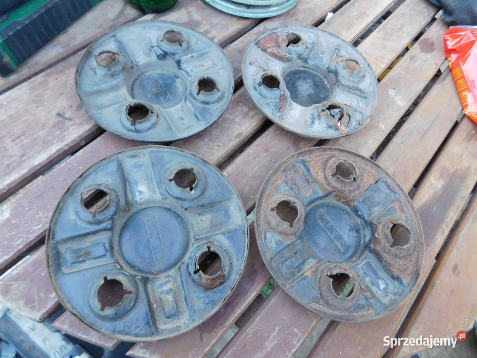 Metalowe dekielki Kołpaki fiat126p 4SZTUKI bez Dekielki małopolskie Kęty sprzedam