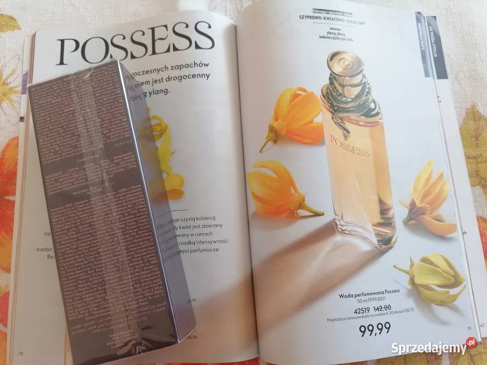 Woda perfumowana Possess 50ml Oriflame Łódź