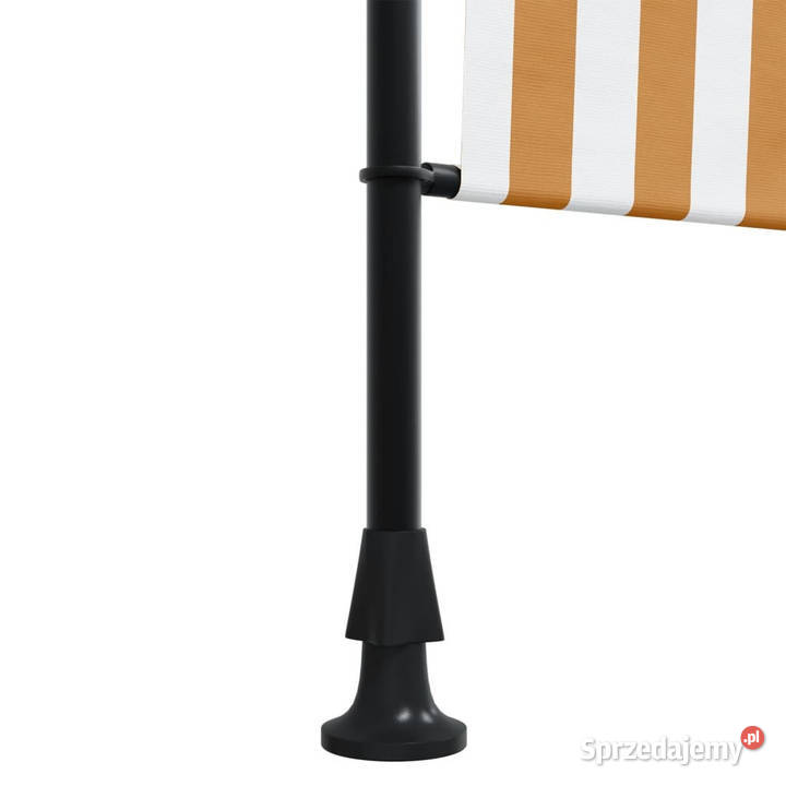 Roleta zewnętrzna pomarańczowobiała 100x270
