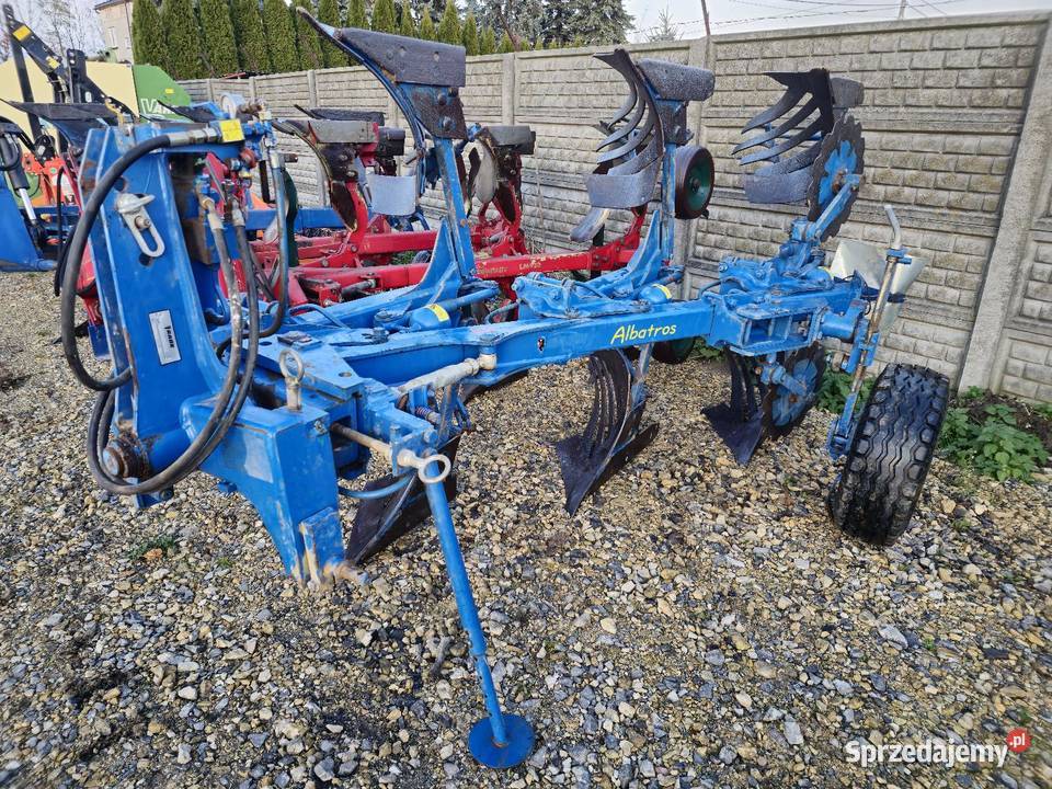 Pług 3 skibowy ażur Rabewerk Albatros import małopolskie Maków