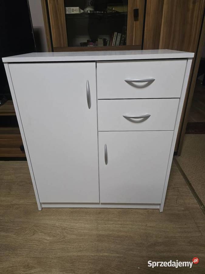 Komoda szafka biała Wąbrzeźno