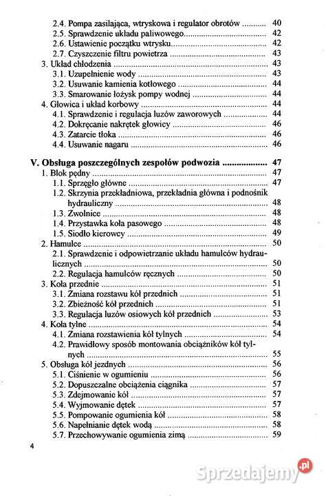 Ursus 4011 instrukcja obsługi Stalowa Wola sprzedam