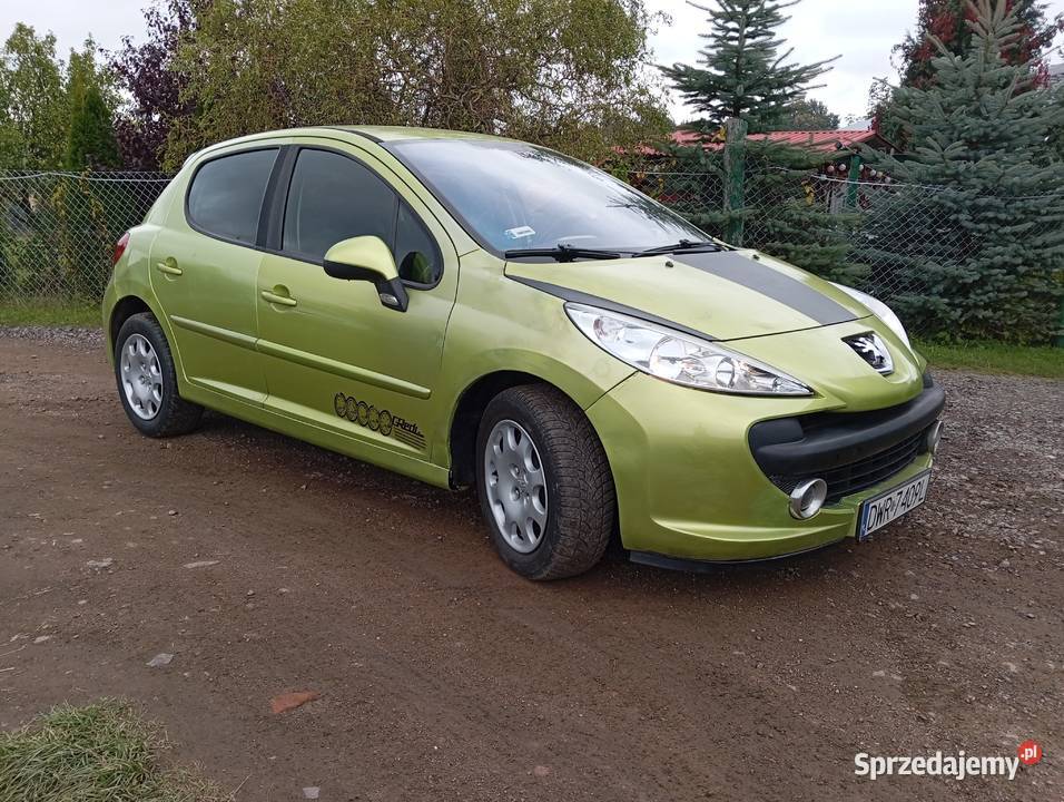 Peugeot 207 Sport 16hdi 90 isofix nieuszkodzony Wałbrzych