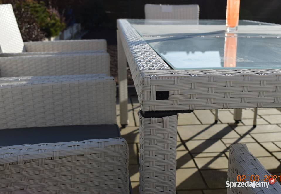 Meble ogrodowe zestaw technorattan 18 rattan Meble ogrodowe sprzedam