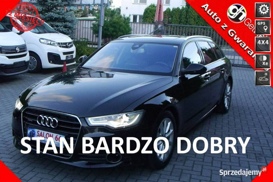 Audi A6 Avant 30d Qattro 100bezwypadkowy Stan b nawigacja Częstochowa