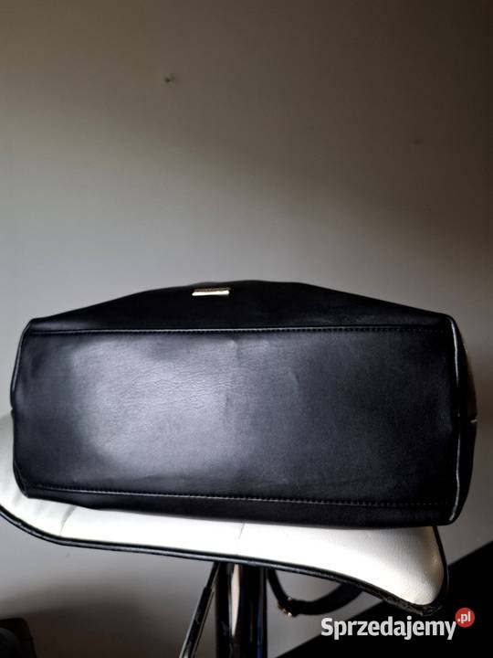 Torebka worek Wittchen czarna hobo bag miękka Kraków