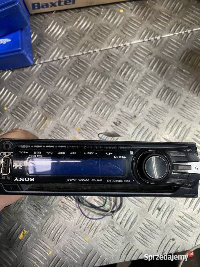 Radioodtwarzacz Samochodowy SONY CDXGT35U USB wielkopolskie Ostrów Wielkopolski