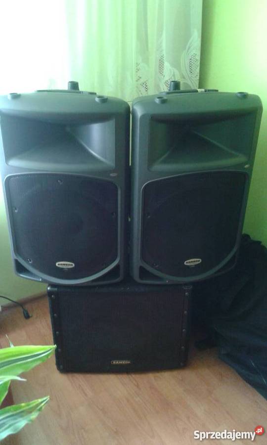 Nagłośnienie Aktywne Samson 3X DB 500A 500RMS mikserym nagłośnienie Muzyka sprzedam