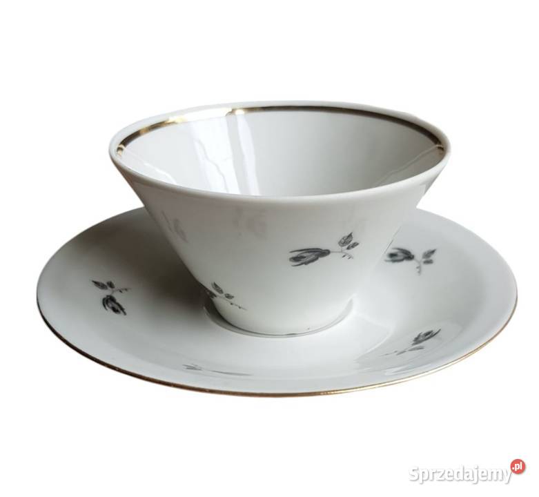 Filiżanka ze spodkiem Chodzież II połowa XX Warszawa sprzedam