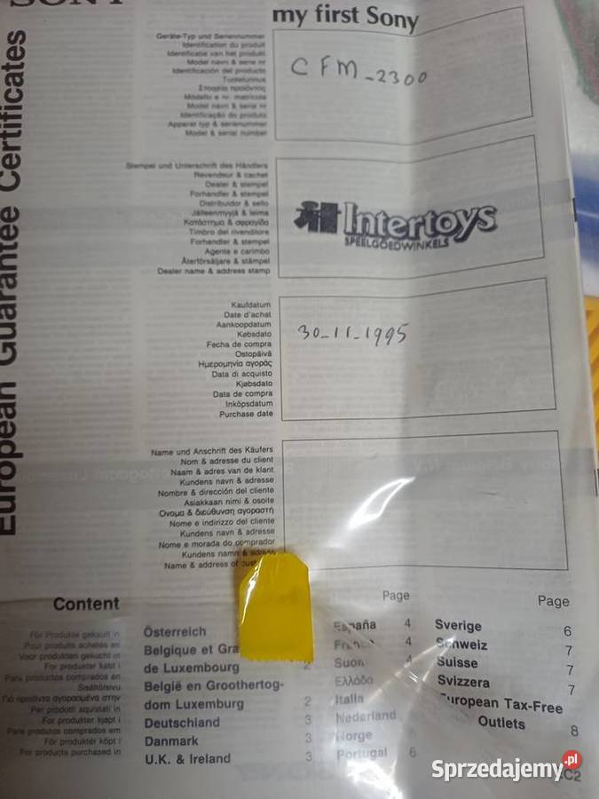 My first sony CMF 2300 podkarpackie Korczyna