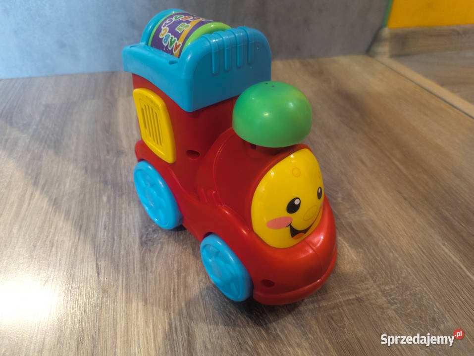 Fisher Literkowy Pociąg nauka alfabetu piosenki
