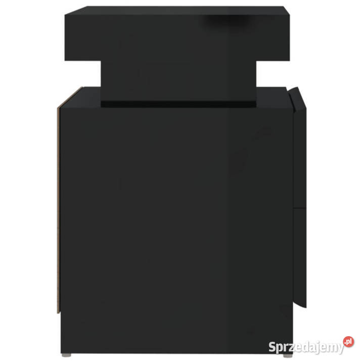 Szafka nocna czarna wysoki połysk 45x35x52 mazowieckie Warszawa sprzedam