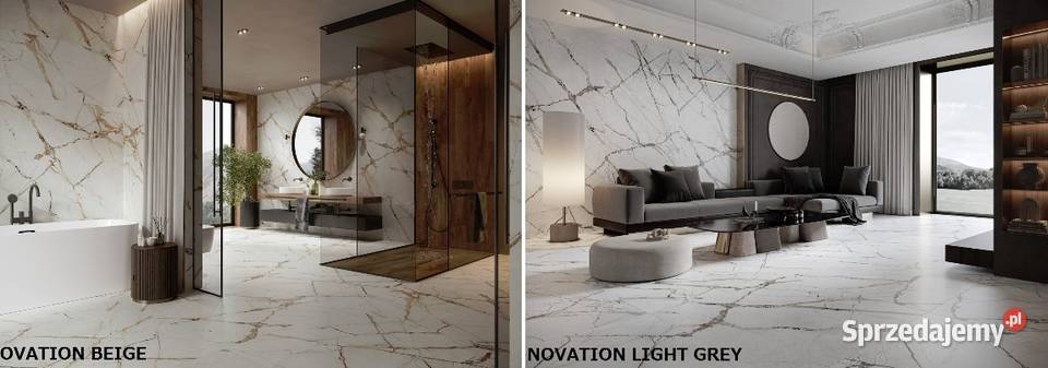 gres 60120 ovation beige light grey cerrad Dom i Ogród Gorzów Wielkopolski