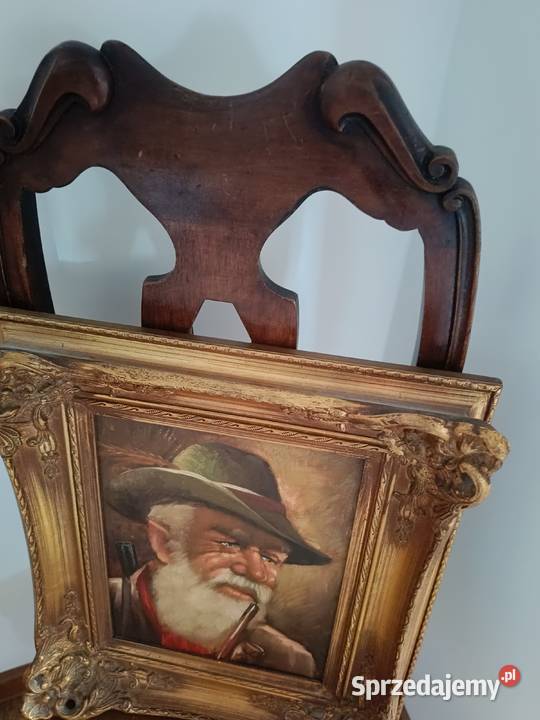 Obraz na płótnie Myśliwy z fajką kujawsko-pomorskie