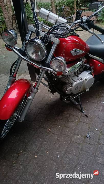 Suzuki Intruder 125 oparcie pasażera lightbary Kraków