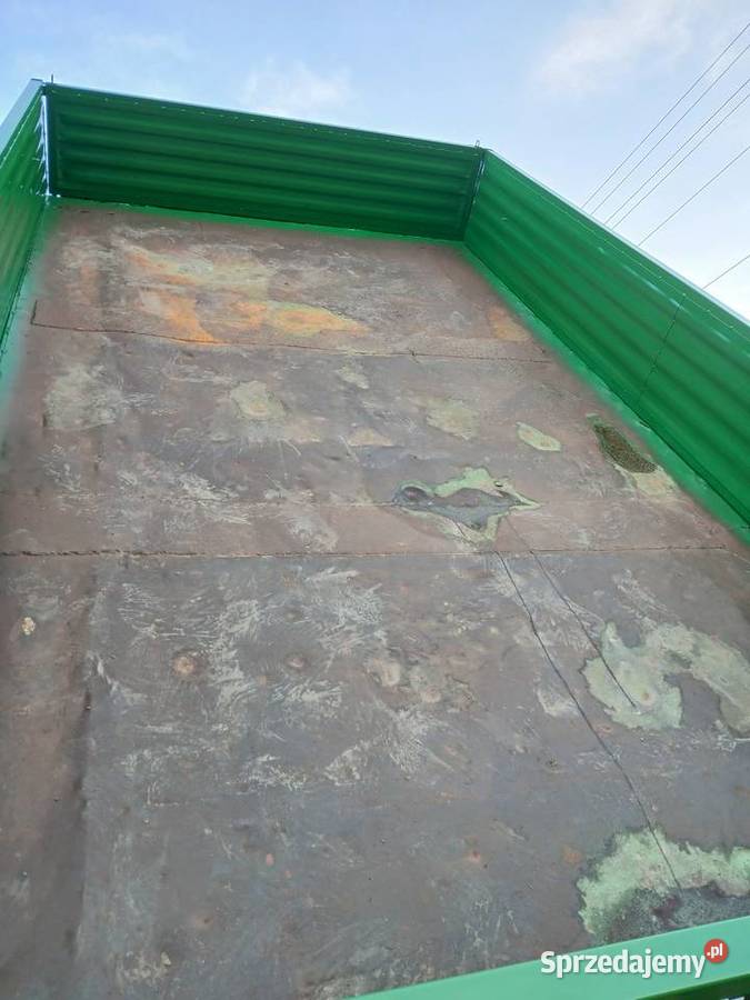 Przyczepa wywrotka d47 zarejstrowana nieuszkodzony Rzgów