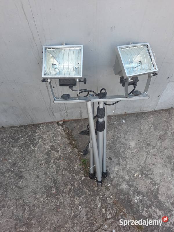 Reflektor halogenowy LED na statywie Andrespol