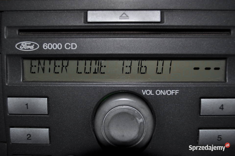 Radio samochodowe Ford 6000CD Skarżysko-Kamienna