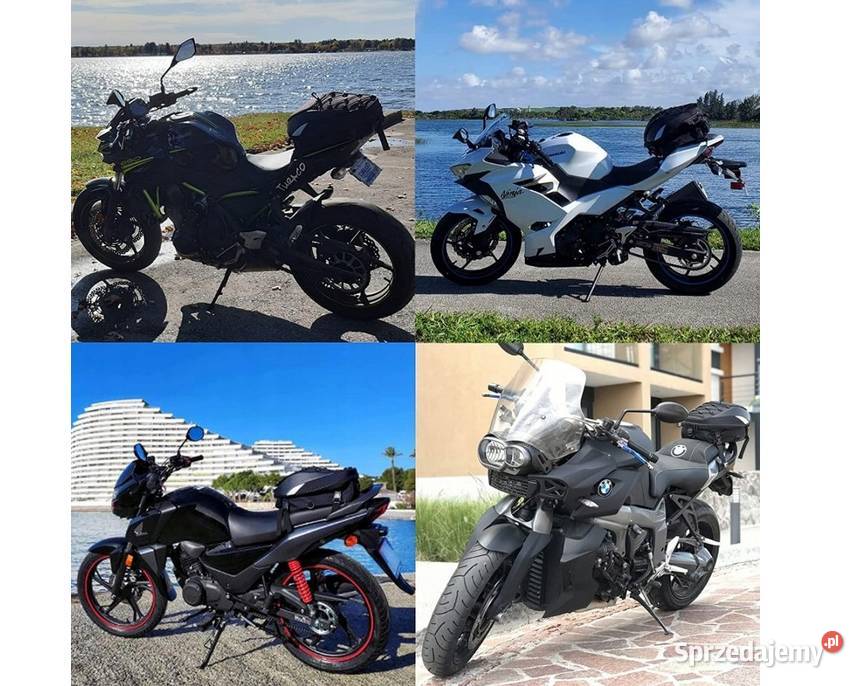 TORBA MOTOCYKLOWA NA TYŁ ZADUPEK PLECAK śląskie Sosnowiec