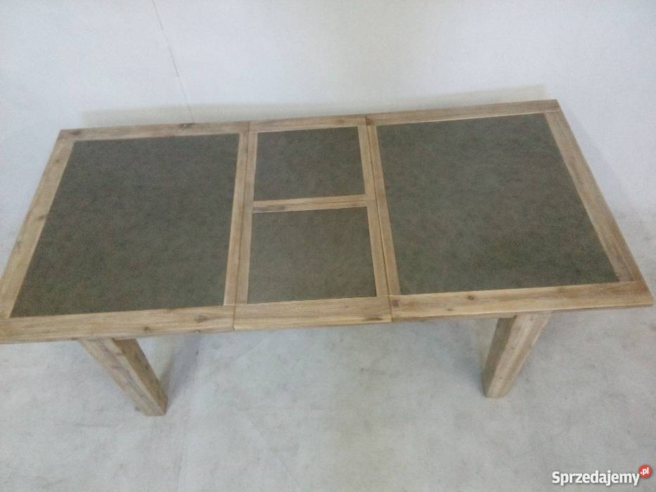 Nowoczesny stół drewniany z szarym blatem Xooon opolskie sprzedam