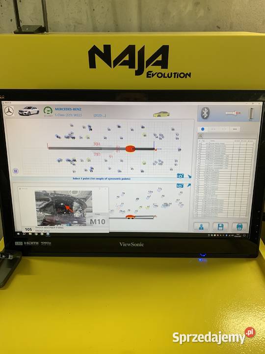 System pomiarowy nadwozia Celette Naja 3D System Tylicz