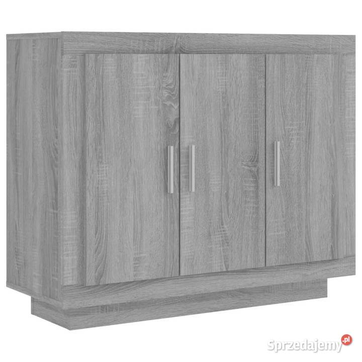 Szafka szary dąb sonoma 92x35x75 materiał