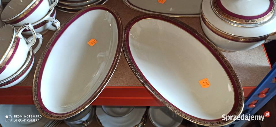 Patera Bordowy paseczek ecru Primke Hammer Gdańsk