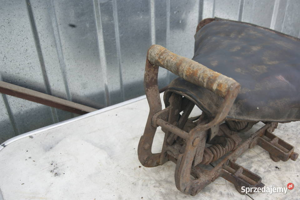 SIEDZENIE SKÓRZANE LATA 20 LATA 30 Rybnik