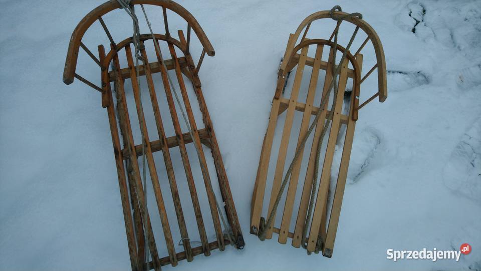 Sanki z Oparciem 2 Sztuki
