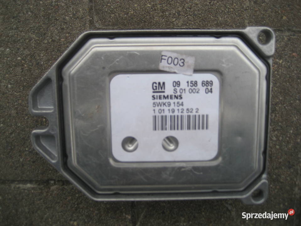 opel zafira a 18 benzyna komputer silnika z18xe Komputery Rakoniewice
