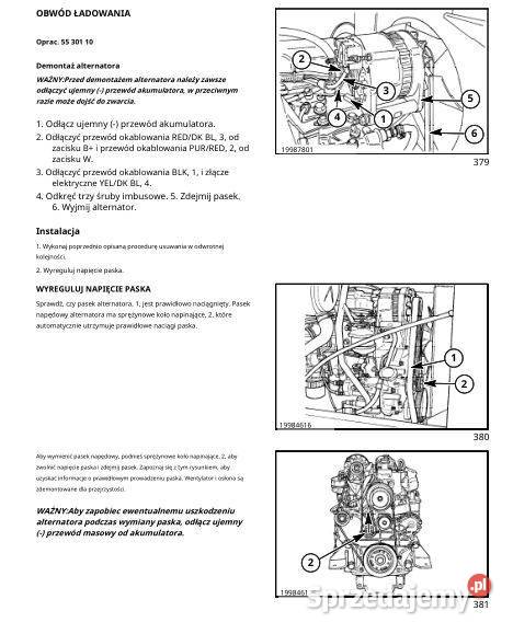 CNH 450 silnik instrukcja napraw Kielce