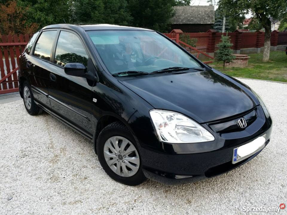 Honda Civic VII 2003r KLIMA 5 Drzwi Ekonomiczna poduszka powietrzna Kłyż