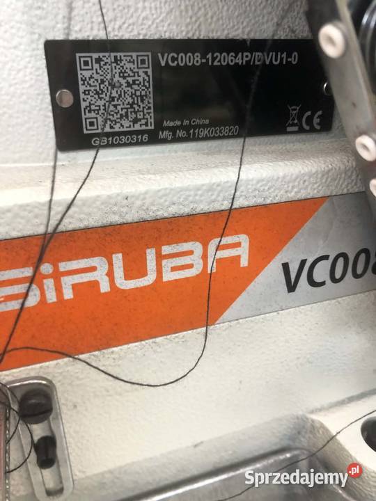 gumiarka 12igłowa siruba vc008 servo 230v Łódź