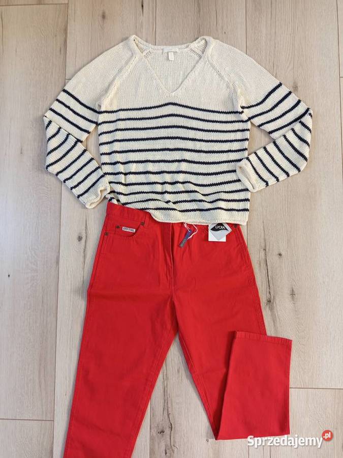 Nowy damski sweter sznurkowy Swetry i golfy podkarpackie