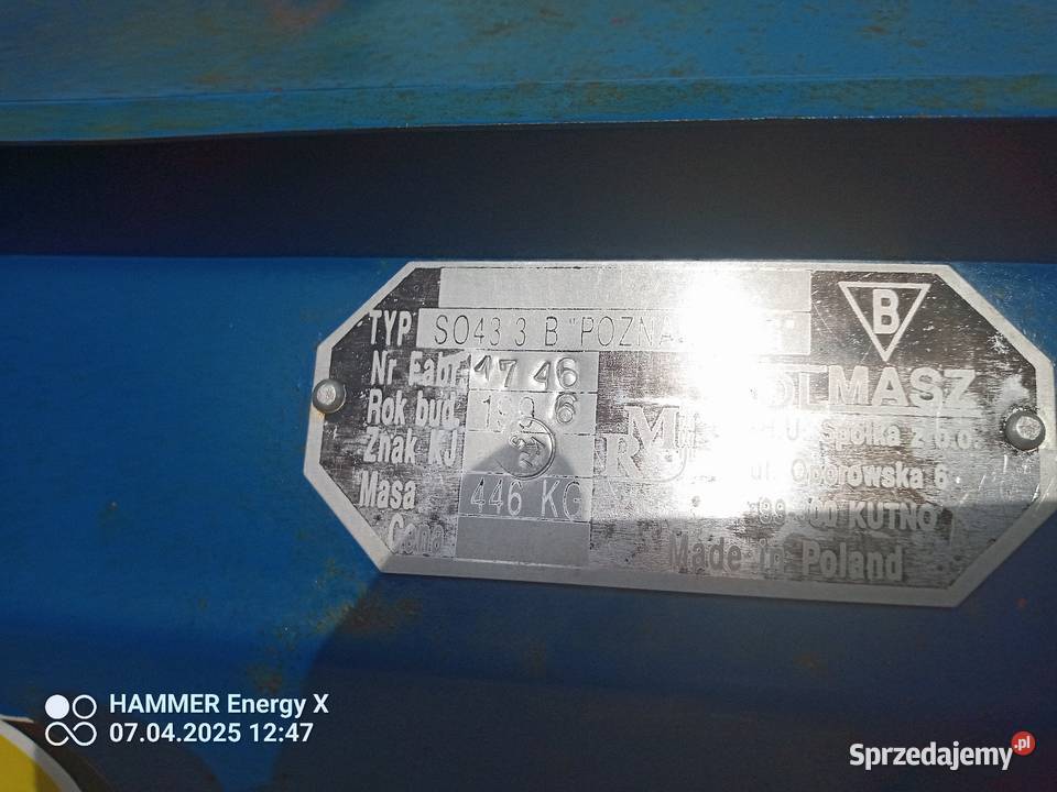 Siewnik Poznaniak 6 podkarpackie Rzeszów