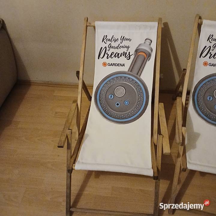 Leżaki plażowe okazja Poznań sprzedam