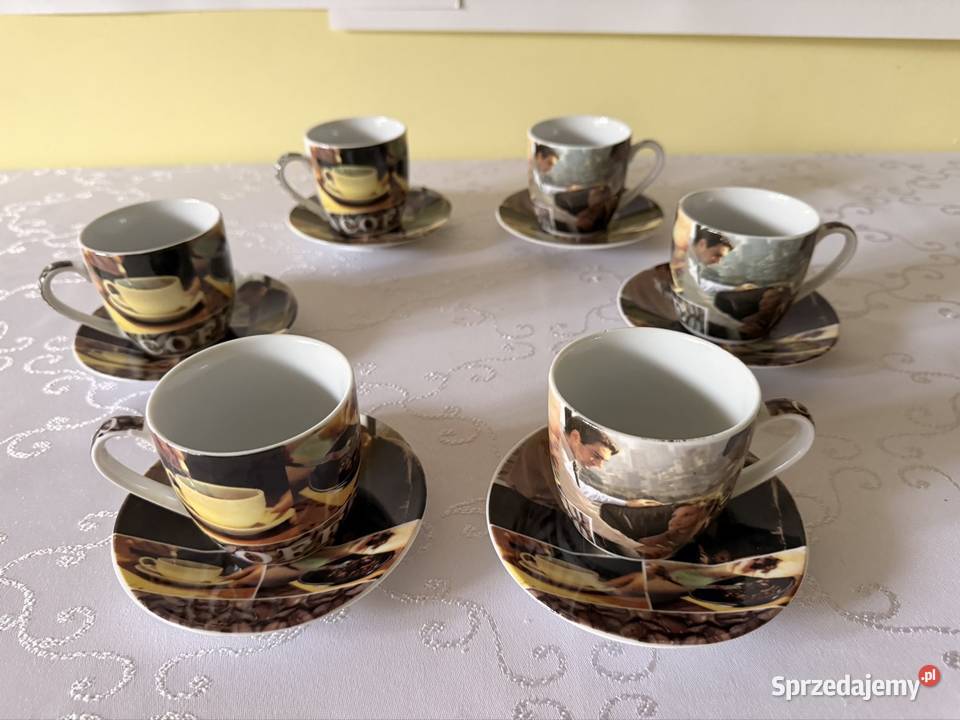Zestaw Filiżanek do Espresso 6 Florina Ceramic Filiżanki i spodki Czerwionka-Leszczyny