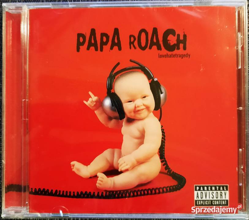 Album CD PAPA ROACH Love hate tragedy Katowice