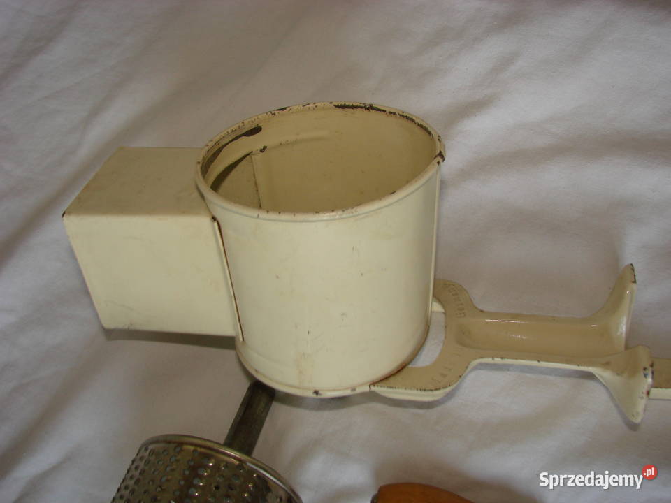 ZASSENHAUS stara stołowa tarka obrotowa Pruszcz Gdański