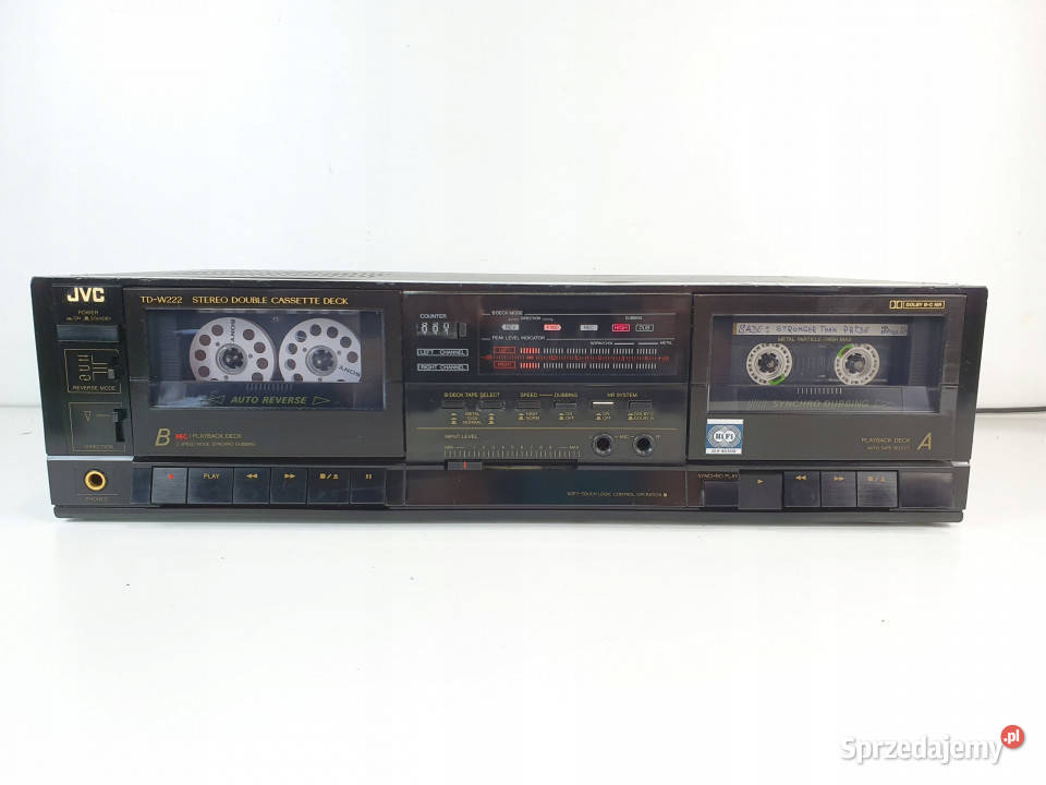 Magnetofon catette deck JVC TD w222 222 wielkopolskie