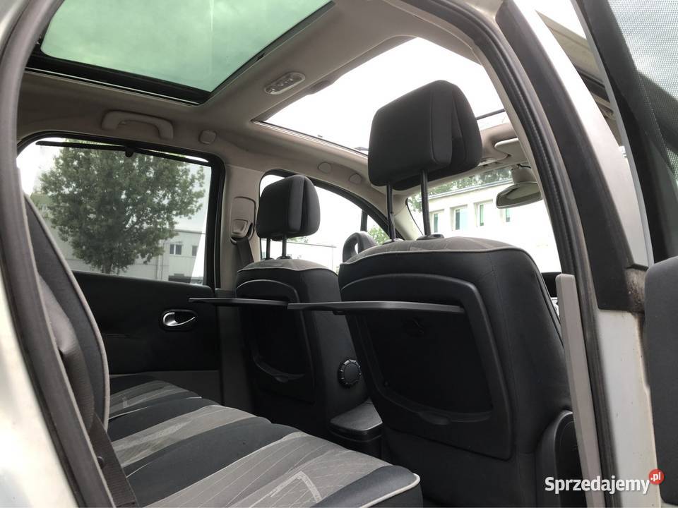 Renault Megane Scenic 16 LPG Panorama Klima OC i elektryczne szyby mazowieckie Marki sprzedam