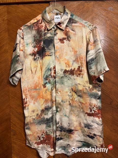 Zara koszula męska S z krótkim rękawem śląskie