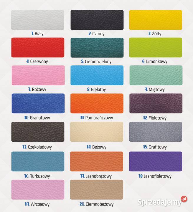 Ścinki z ekoskóry skaj tapicerski skrawki Łętownia sprzedam