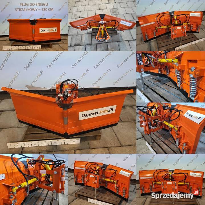 Pług do śniegu prosty skręt hydrauliczny Opole