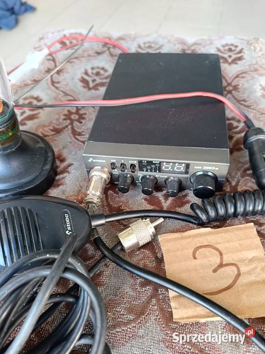 CB radio stobo 3003m antena Prezident 100 mazowieckie Kłudno