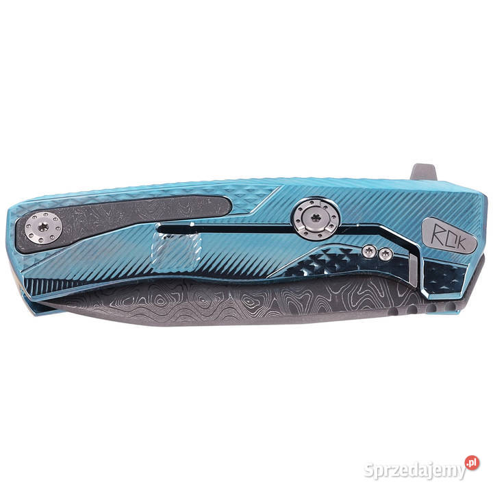 Nóż składany LionSteel Blue Titanium Chad mazowieckie Warszawa