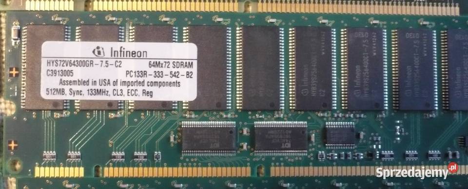 RAM do starszych komputerów DDR SIM SDRAM SO Konstancin-Jeziorna sprzedam