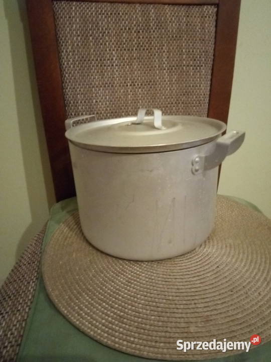 Garnek metalowy aluminiowy